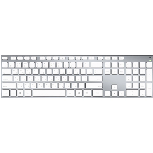 Клавіатура OfficePro SK1500 Wireless White (SK1500W) - зображення 1
