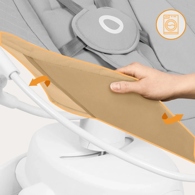 Крісло-гойдалка Lionelo Iris Grey concrete (LO-IRIS GREY CONCRETE) - picture 8