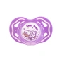 Пустушка Baby Team силіконова, класична, 6+ міс (3014_фіолетовий) - зменшене зображення 1