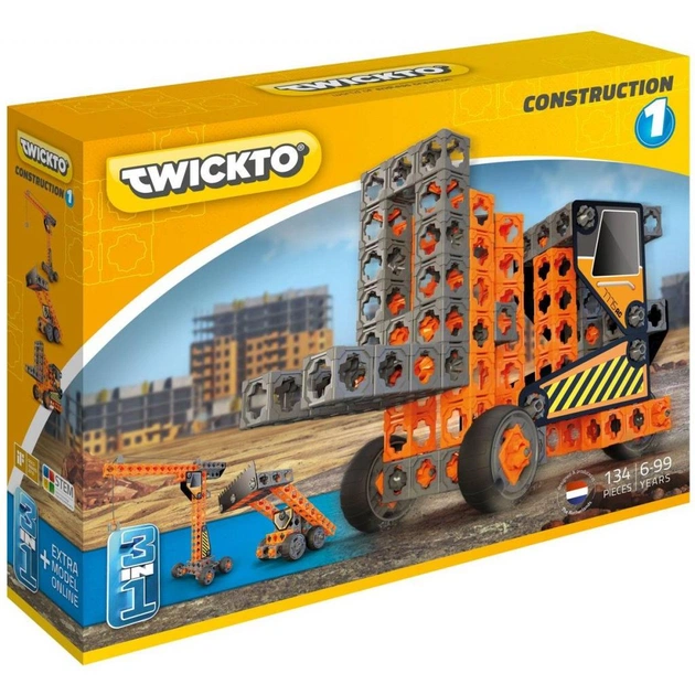 Конструктор Twickto Construction #1 134 деталі (15073822) - изображение 1