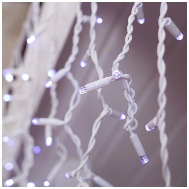 Гірлянда ColorWay Бахрома 6мx0.6м 192Led IP44 холодний колір (CW-GOF-192L66VCW) - picture 8