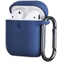 Чохол для навушників 2E для Apple AirPods Pure Color Silicone 3.0 мм Navy (2E-AIR-PODS-IBPCS-3-NV) - зменшене зображення 2