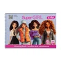 Альбом для рисования ZiBi А4 SUPER GIRL, 20 листов на пружине (ZB.1440-10) - уменьшенное изображение 1