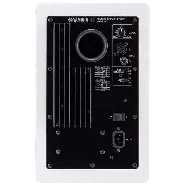 Студийный монитор Yamaha HS7i White - изображение 3