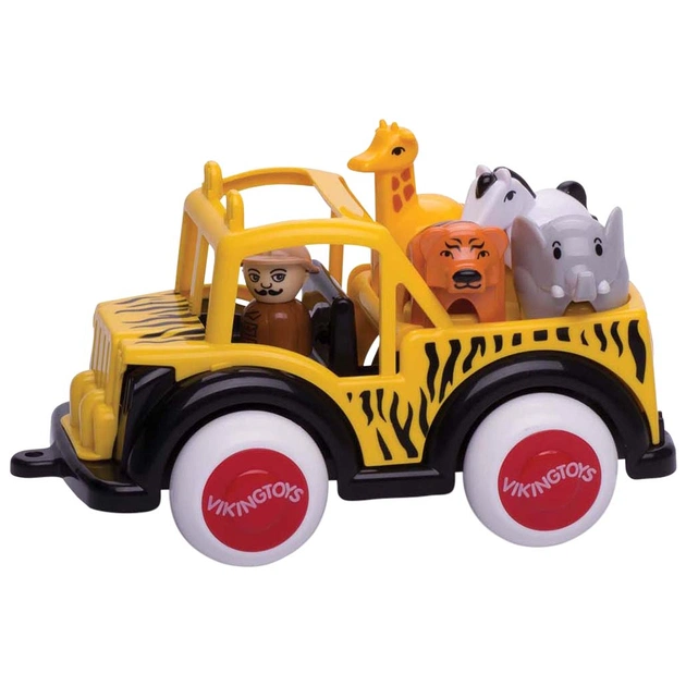 Спецтехніка Viking Toys Пікап "Сафарі" з тваринами (1268) - зображення 1