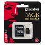 Карта пам'яті Kingston 16GB microSDHC class 10 UHS-I U3 4K (SDCG/16GB) - зменшене зображення 3