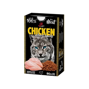 Ласощі для котів Alpha Spirit Cat Chicken Natural Snacks з куркою 80 г (8436586311797) зображення 1