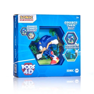 Фигурка WOW! Pods коллекционная 4D - Соник (SNC-1004-01) изображение 1
