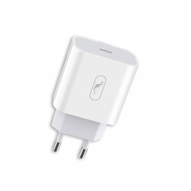 Зарядное устройство SkyDolphin SC18E PD2.0 (1USB-С, 3A) White (SDMZP-000155) - изображение 1