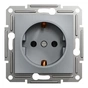 Розетка Schneider Electric ASFORA сталь (EPH2900162) - уменьшенное изображение 1