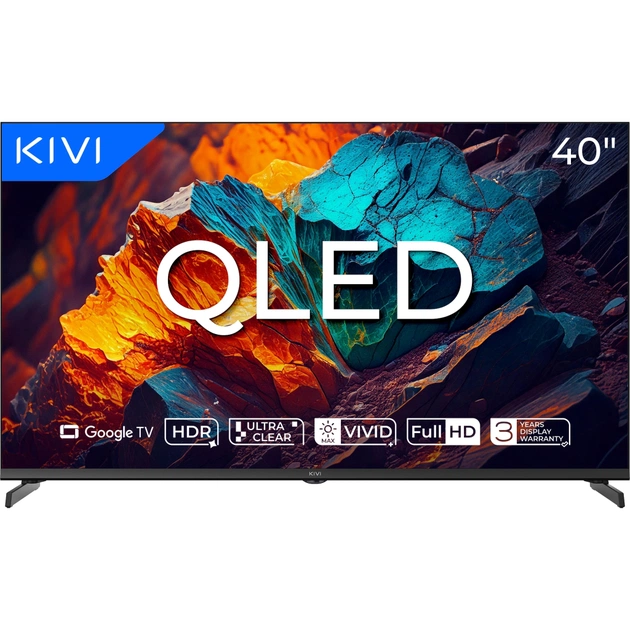 Телевізор Kivi 40F720QB - зображення 1