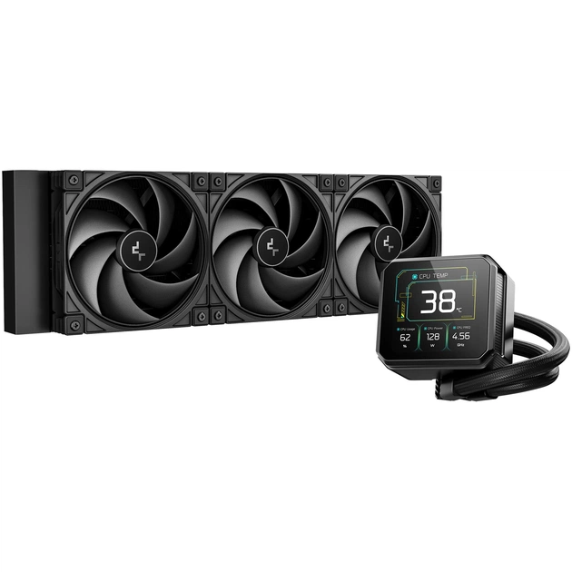 Система водяного охлаждения DeepCool Spartacus 360 Black (R-SPT360-BKDSMP-G-1) - изображение 1