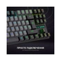 Клавіатура GamePro MK100B Blue Switch LED USB Black (MK100B) - зменшене зображення 6