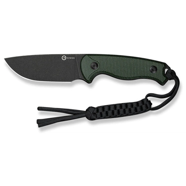 Ніж Civivi Timberbark, Green Micarta, Darkwash (C23094-3) - зображення 1