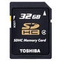 Карта пам'яті Toshiba 32Gb SDHC class 4 (SD-K32GJ(BL5) - зменшене зображення 1