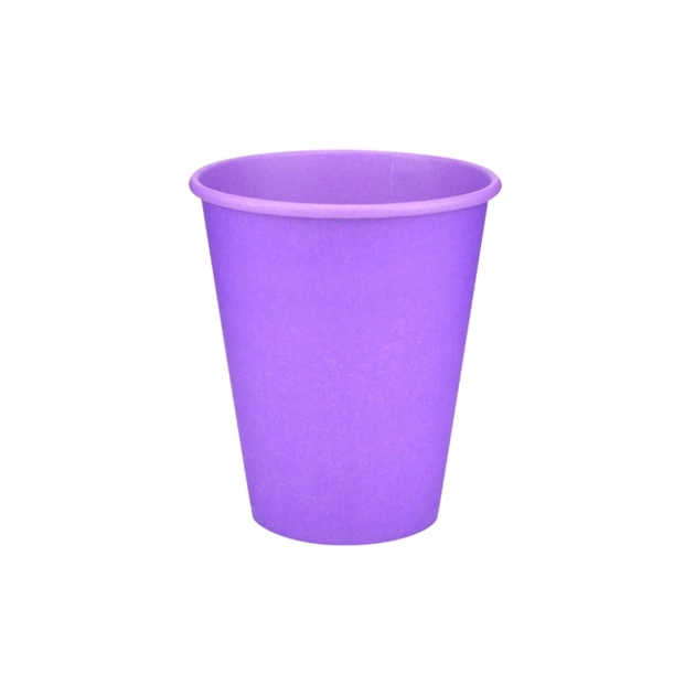 Стаканы одноразовые Buroclean LAVANDA CUP бумажные 175 мл 50 шт (1080049) - изображение 1