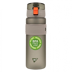 Поїльник-непроливайка Yes Fusion 550 мл, сіра (708187) зображення 1