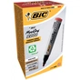 Маркер Bic перманентний, червоний (bc8209133) - зменшене зображення 2