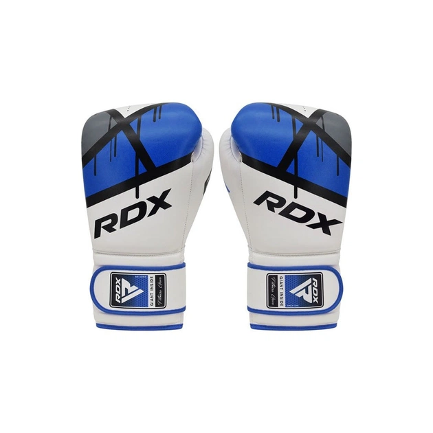 Боксерські рукавички RDX F7 Ego Blue 14 унцій (BGR-F7U-14oz) - зображення 3