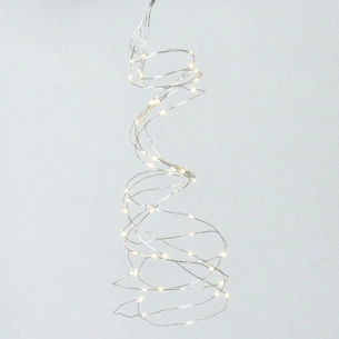 Гірлянда YES! Fun Пучок на мідному дроті 50 LED Тепло-біла 1 м Статична На батарейках (975013) зображення 1