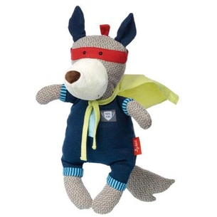 М'яка іграшка Sigikid Papa&Me Вовк супергерой 35 см (38697SK) зображення 1