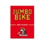 Гральні карти Modiano Bike Trophy 100 Plastic Jumbo Index (red) (00578) - зменшене зображення 1