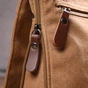 Сумка Vintage Чоловіча з текстилю Коричнева (21268) - зменшене зображення 11