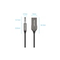 FM модулятор Vention AUX TRS 3.5мм USB Bluetooth 5.0 Coiled Cable 1.5M Gray Zinc (NAGHG) - уменьшенное изображение 5