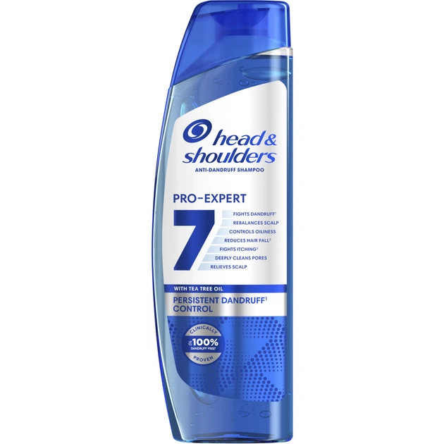 Шампунь Head & Shoulders Pro-Expert 7 Проти лупи Чайне дерево 250 мл (8700216156882) - зображення 1