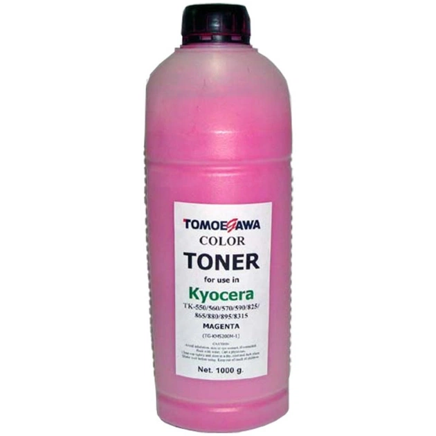 Тонер KYOCERA TK-550/825/865/880/895/8315 1кг Magenta Tomoegawa (TG-KM5200M-1) - изображение 1