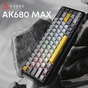 Клавіатура Ajazz AK680 MAX Magnetic Switch RGB USB Black (AK680-M-BGY-AW) - зменшене зображення 2