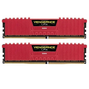 Модуль пам'яті для комп'ютера DDR4 32GB (2x16GB) 2666 MHz Vengeance LPX Red Corsair (CMK32GX4M2A2666C16R) зображення 1