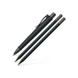 Ручка шариковая Faber-Castell набор шариковая ручка + 2 карандаша Writing Set POLY BALL Urban, цвет черный (32576) - уменьшенное изображение 2