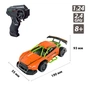Радіокерована іграшка Sulong Toys Speed racing drift – Bitter (помаранчевий, 1:24) (SL-291RHO) - зменшене зображення 5