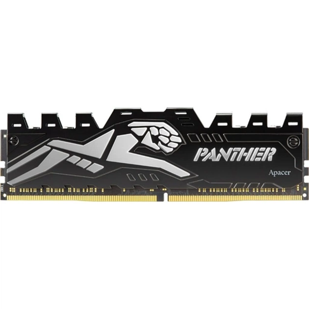 Модуль пам'яті для комп'ютера DDR4 8GB 2666 MHz Panther Silver Apacer (EK.08G2V.GEF) - изображение 1