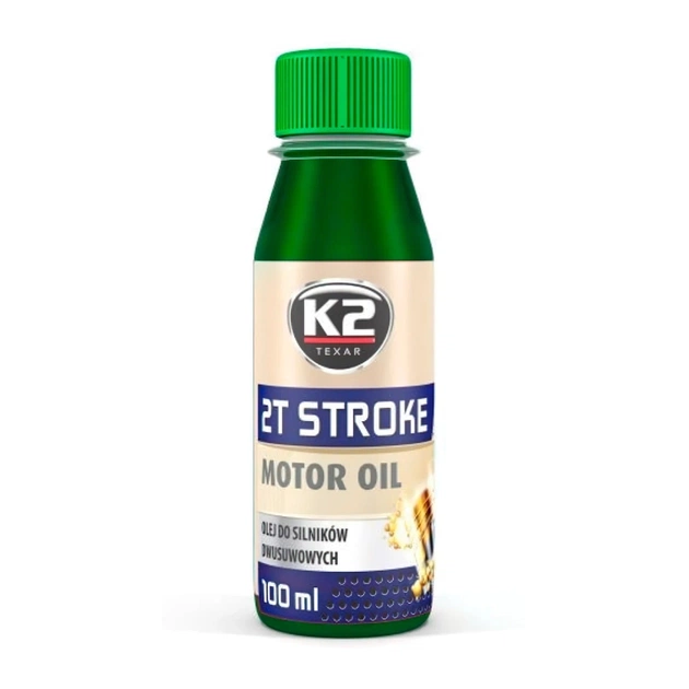 Моторное масло K2 2T Stroke Oil Green 100 мл (O528GREENML100E) - изображение 1