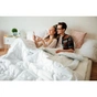 Ковдра MirSon бамбукова Mikrosatin Hand Made №0442 демі 220x240 см (2200000458865) - уменьшенное изображение 6