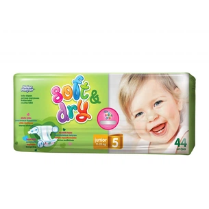 Підгузки Helen Harper Soft&Dry Junior 11-25 кг 44 шт (5411416022541) зображення 1