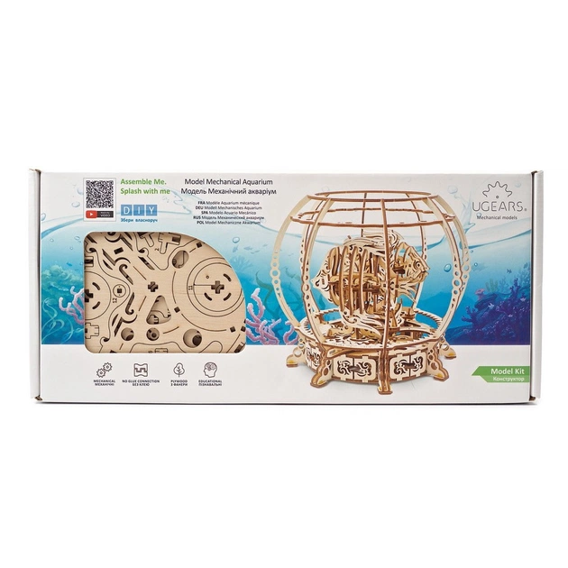 Конструктор Ugears Механічний акваріум (70155) - picture 11