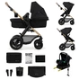 Коляска Kinderkraft 3 в 1 Moov 2 Air Pure Black (KSMOOV02BLK0000) (5902533925759) - зменшене зображення 1