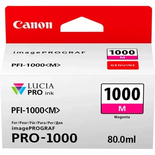 Картридж Canon PFI-1000M (Magenta) (0548C001) зображення 1