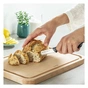 Кухонний ніж Tefal ColorFood зубчастий 10 см Чорний (K2731304) - зменшене зображення 7