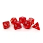 Набір кубиків для настільних ігор Games 7 Days Transparent 7 Dice Set - Red (g7dtran02) - уменьшенное изображение 2
