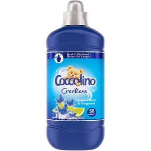 Кондиціонер для білизни Coccolino Creations Passion Flower & Bergamot 1.45 л (8710447283066) зображення 1