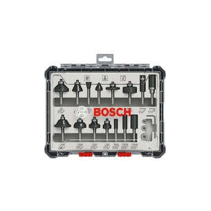 Набір фрез Bosch Professional комбінованих, 6мм, 15шт (2.607.017.471) зображення 1