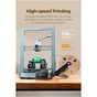Пластик для 3D-принтера Creality PLA Fast, Ender, 1.75мм black1kg+white 1kg (3301010395) - зменшене зображення 3