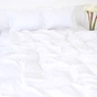 Постільна білизна MirSon Satin Stripe 30-0001 White 160х220 Сімейний (2200005245712) - зменшене зображення 2