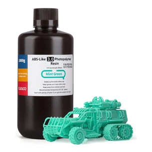 Фотополімерна смола ELEGOO Resin, ABS-like 3.0 1кг, green mint (50.103.0161) зображення 1