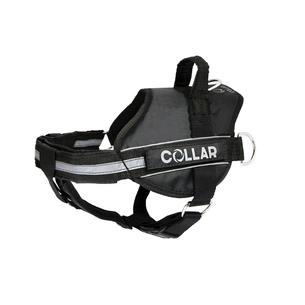 Шлея для собак Dog Extreme Police N5 з ліхтариком 85-115 см чорна (07131) зображення 1