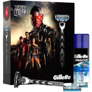 Набір для гоління Gillette станок Mach3 и гель для бритья Extra Comfort 75 мл (7702018442546) зображення 1